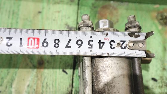 Pneumatic cylinder L=210 mm B=57 mm #7