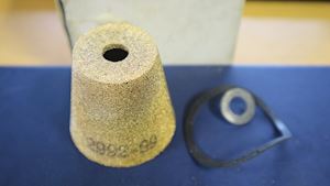 Imi Norgren Air Filter Sintered Filter Element Copper Pneumatic with Gasket - 1