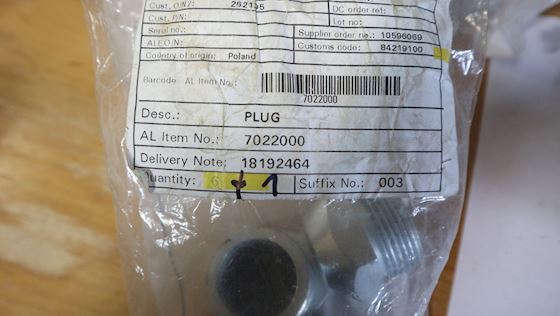 Alfa Laval Plug 7022000 #3