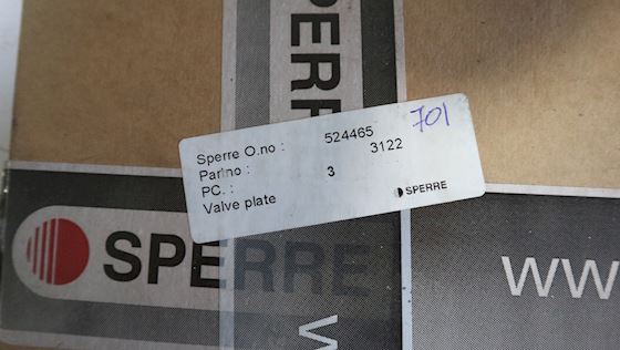 Sperre Ventil pakning 3122 #2
