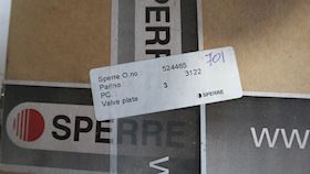 Sperre Ventil pakning 3122 #2