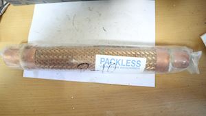 Packless Industries Vibration Absorbers Flex Metal Hose VAF-10 Copper - 1