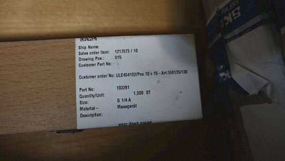 SKF Wear Down Gauge G1/4 A #5