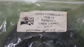 Ruston O-ring Cylinder Liner P409Z1071 #2