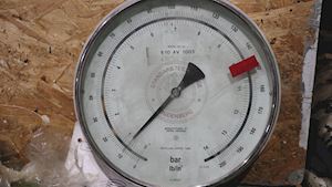 Buderberg Standardtest Gauge 025% Accuracy  0- 14 bar - 1
