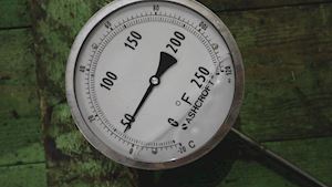 Ashcroft El Bimetal Thermometer 50 - 300°F - 1
