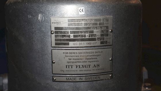 Flygt U2102.041-0752  Submersible Pump #4