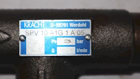 Kracht Pressure Relief Valve SPV10A1G1A05 #2