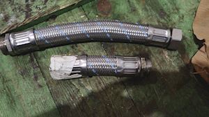 Stainless Steel Flexi Hoses ø 35 inside/ outside 1¼'' - 1