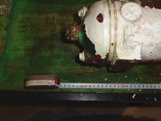 Rørkøler L=640 mm ø 115 mm #6