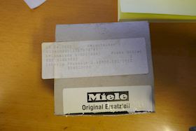 Miele Push Buttom Switch 5869830 #6