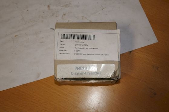 Miele Outlet Valve 509770 #4