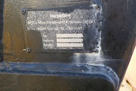 MKG-Maschinen und Kranbau Hose crane HMC - 200 #7