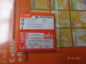 C-Map E-Søkort: Red Sea- Arab Gulf- Africa # W-Africa- Azores- Canary- Cape Verde - 1
