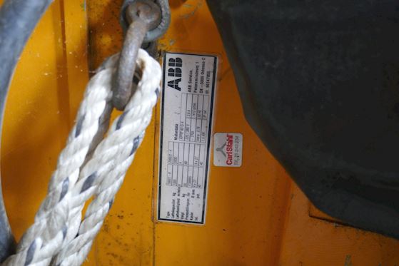 ABB Maskinrums kran elektrisk  1000/1-8 #3