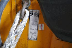 ABB Maskinrums kran elektrisk 1000/1-8 #3
