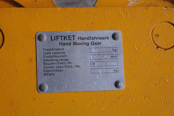 ABB Maskinrums kran elektrisk  1000/1-8 #7