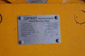 ABB Maskinrums kran elektrisk 1000/1-8 #7