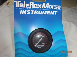 Teleflex Marine Morse Kølevands tryk måler  64630 FE 0-30 psi - 1