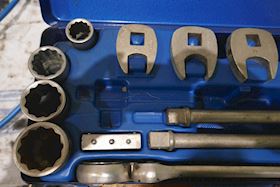 Walther Socket wrench set 25 - 42 mm #9