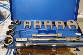 Walther Socket wrench set 25 - 42 mm #11
