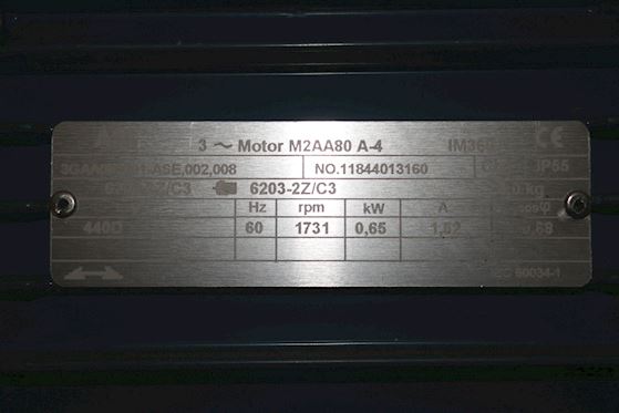 ABB 3 ⁓ M2AA80A-4 #5
