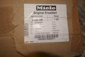 Miele Door Glass Front #4