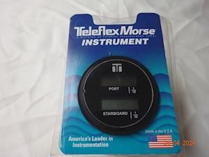 Teleflex Marine Morse Timetæller  Dual eng. hourmeter T39AA32 - 1