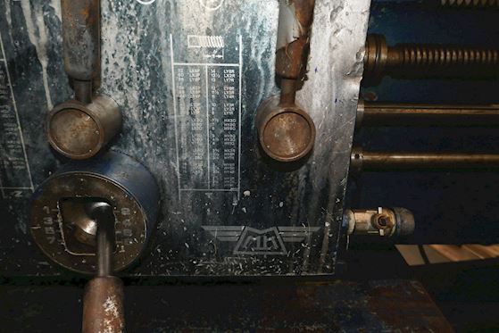 MK - The Mysore Kirloskar LTD Lathe Machine 1675 #10
