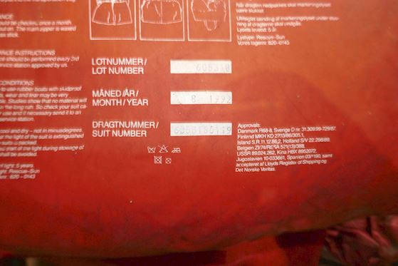 Viking Immersion Suit M 5002 #9