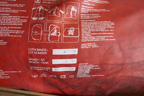 Viking Immersion Suit M 5002 #20