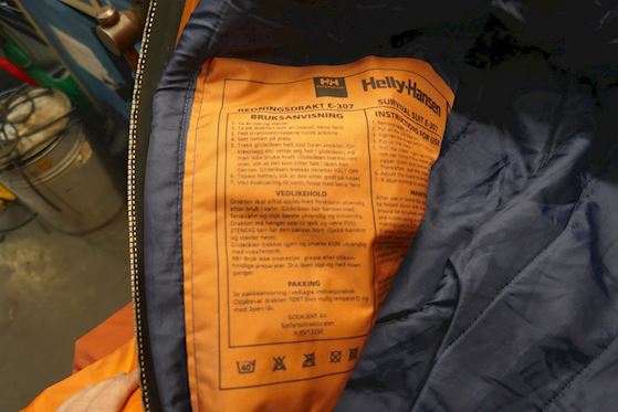 Helly Hansen Immersion Suit E-307 #4