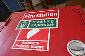 Dräger Compressed Air Breathing Apparatus Box #9