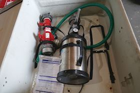 Box with Foam Making Equipment #2