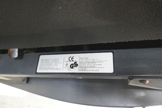 Pro-Form Treadmill 750 Air PETL  7513.3 #7