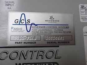 Woodward 828 digital control 2910-7348 #3