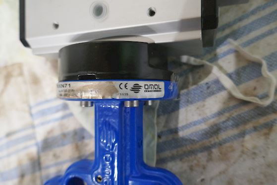 Omal Butterfly Valve Pneumatic Actuator  V376 XN71 #5