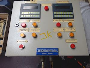 Teknotherm Kølekompressor kontrol panel for 2 enheder. - 1