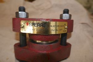 Sperre Non-return Valve KV 35 CD1 - 1
