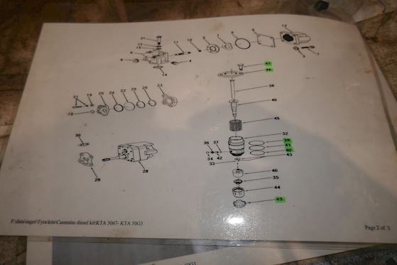 Cummins Fuel Injectors Kit #6