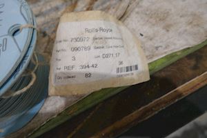 Bergen Ulstein Rolls Royce Gasket Core Hole cover 090789 - 1