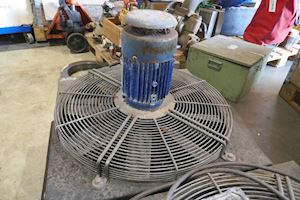 Oiltech LAC2 Air Oil Cooler with AC - Motor - 1