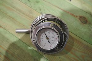 Teddington Capillary Type Dial Thermometer -20°C - +50°C  0°F- 120°F - 1