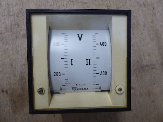 Celsa Double Voltmeter #1