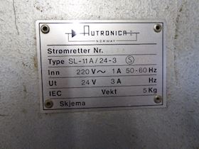 Autronica SL-11A/24-3 power supply #3