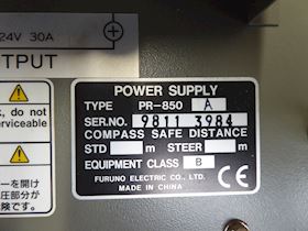 Furuno PR-850A power supply #3