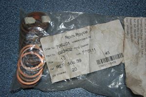 Bergen Ulstein Rolls Royce Gasket copper - 1