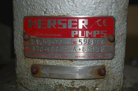 Merser Pumps BV. 50 70 #3
