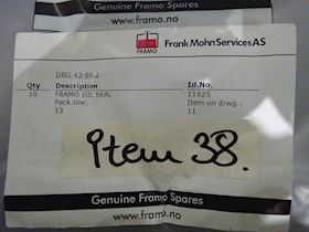 Framo Oil seal #3