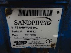 Sandpiper S1FB1ABWANS100 for spareparts #5